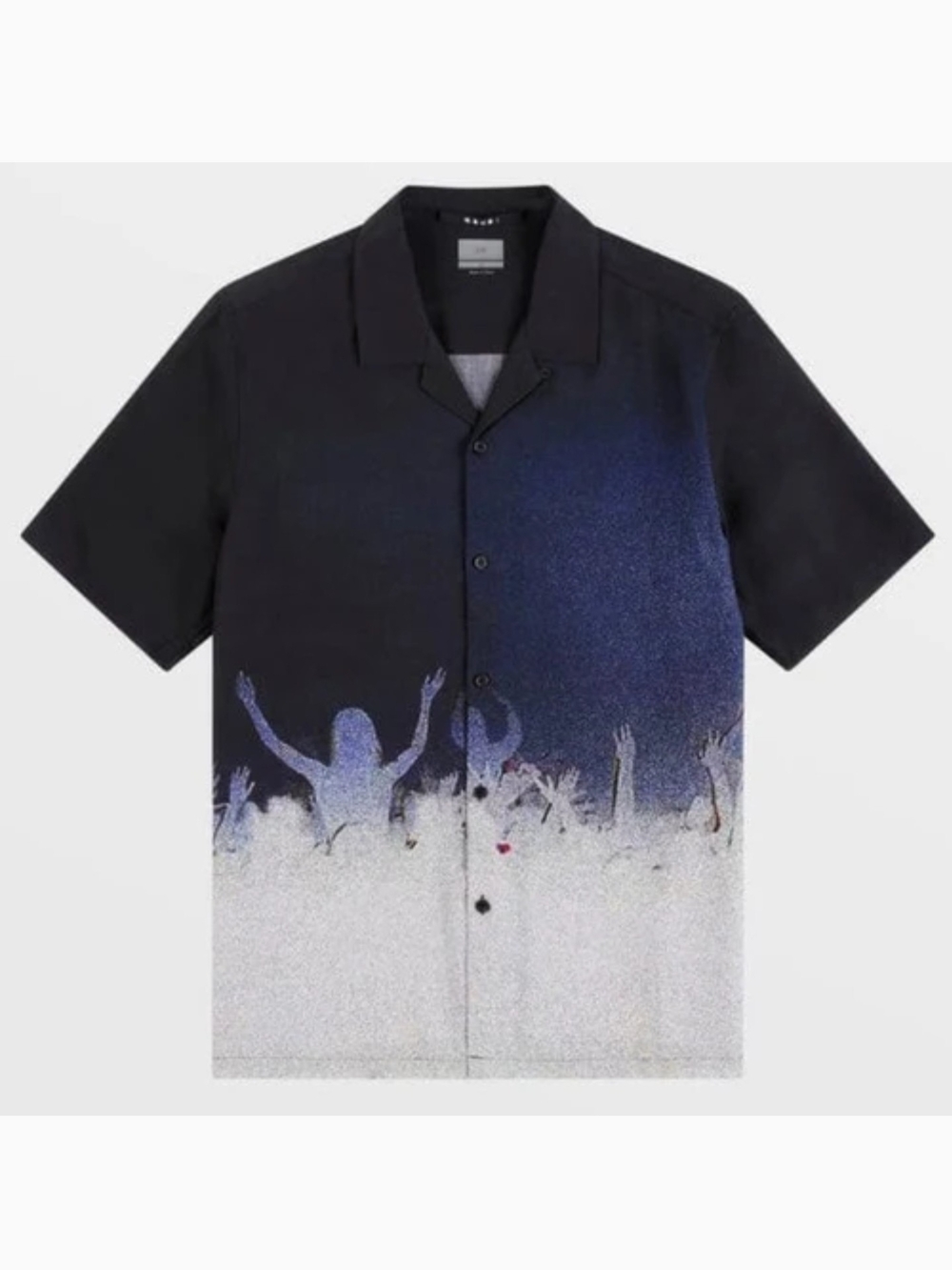 Ksubi Men's "Dance Klass Resort" Short Sleeve Button-Down Shirt. Size Small